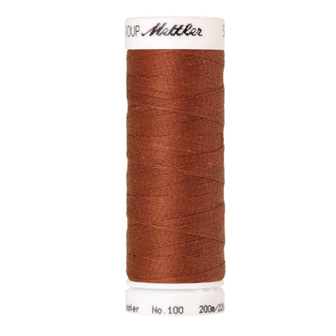 Fil universel polyester Seralon 200m / 1054 rouge brique