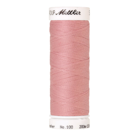 Fil universel polyester Seralon 200m / 1063 Rose thé