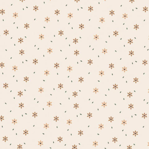 Baumwollstoff "Starflower Natural” 65cm