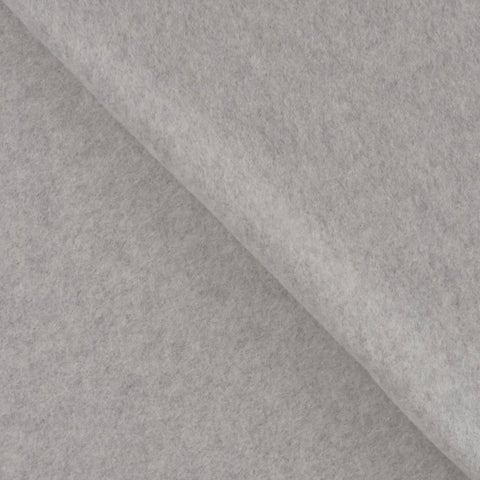 Molleton de coton biologique « Mid Grey chiné »