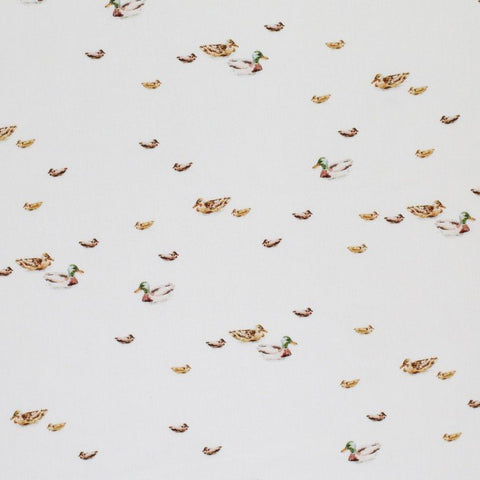 Cotton Poplin GOTS „Enten Familie“