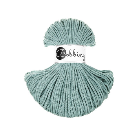 Bleu Canard / cordon tressé 3MM 100M