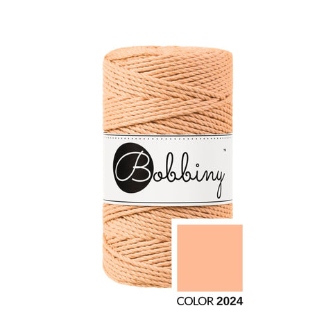 Peach Fuzz / MAKRAMEE-SCHNÜRE 3PLY 3MM 100M