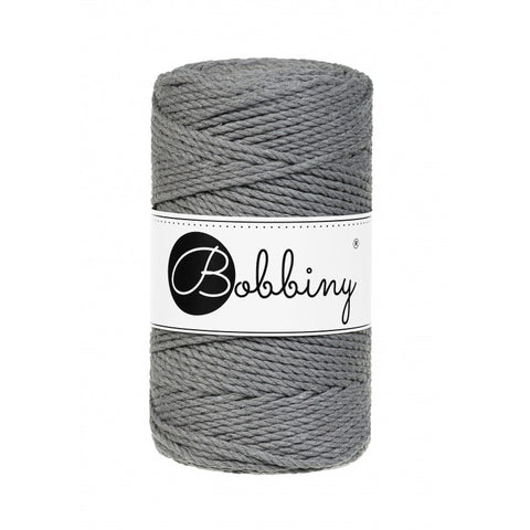 Stone Grey (Restbestand) / MAKRAMEE-SCHNÜRE 3PLY 3MM 100M