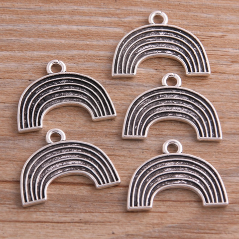 Metal pendant "Rainbow"