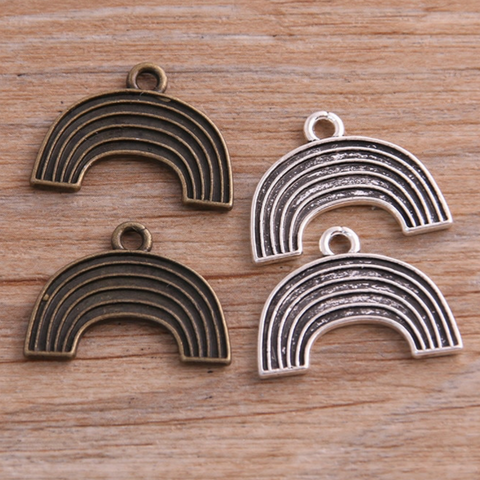 Metal pendant "Rainbow"