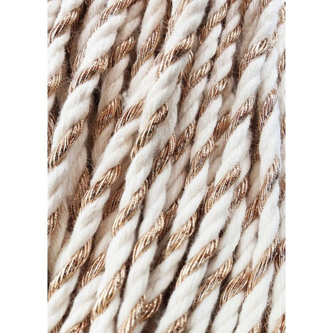 Champagne Twist / MAKRAMEE-SCHNÜRE 3PLY 3MM 50M