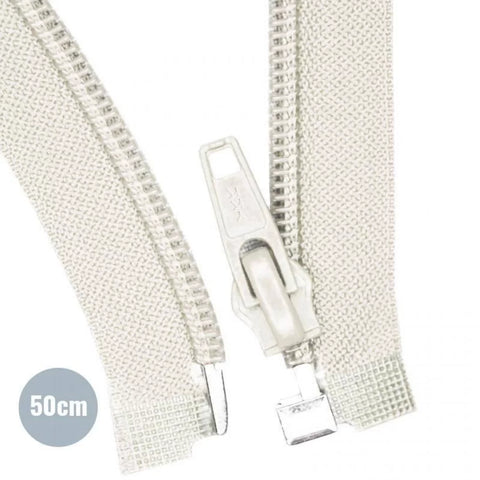 Fermeture éclair YKK Séparable 50cm « Écru »