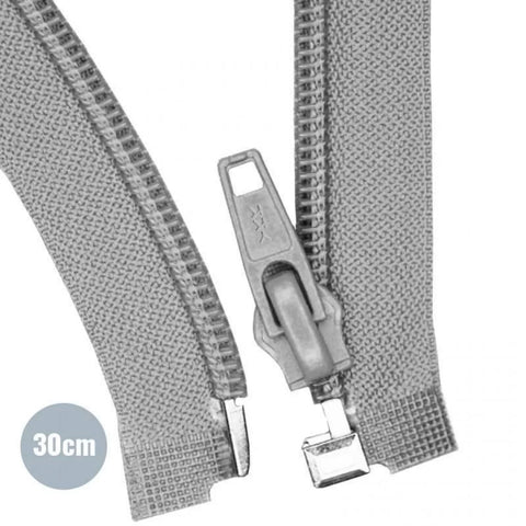 Zipper YKK Separable 30cm “Grey”