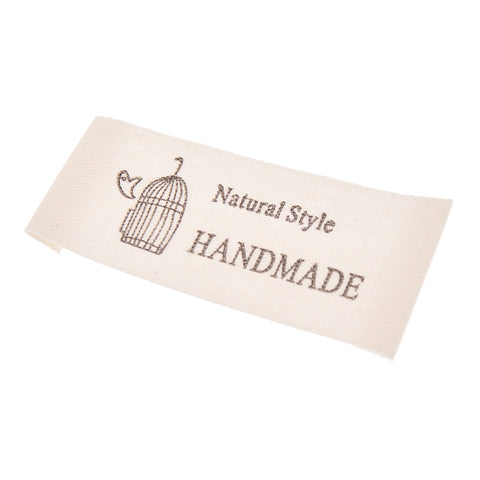 Handmade Baumwoll-Label (10er-Pack)