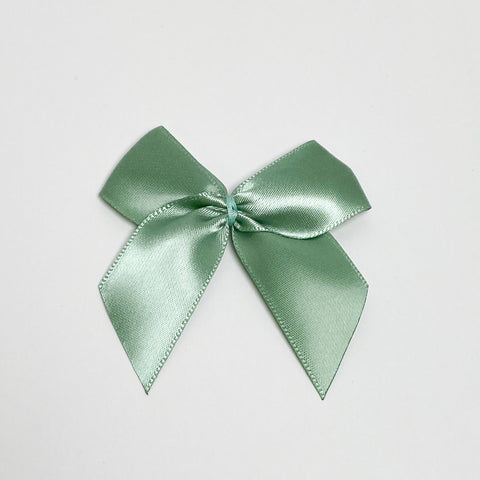 Satin Schleife "Sage Green"