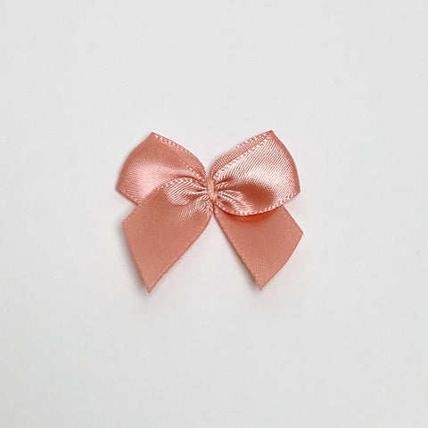Satin Bow "Salmon"