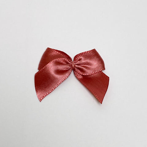 Satin bow "Rosewood"