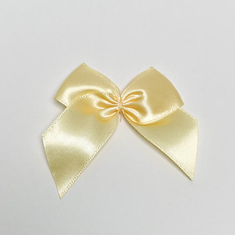 Satin Schleife "Vanille"