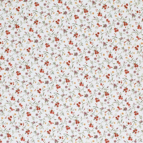 Tissu en coton « Fleurs romantiques »