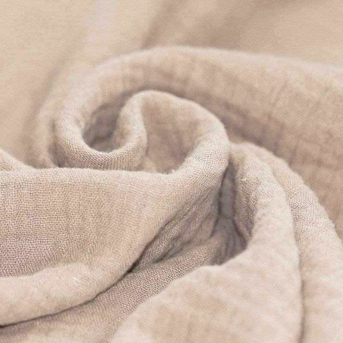 Muslin/Double Gauze “Light Beige”
