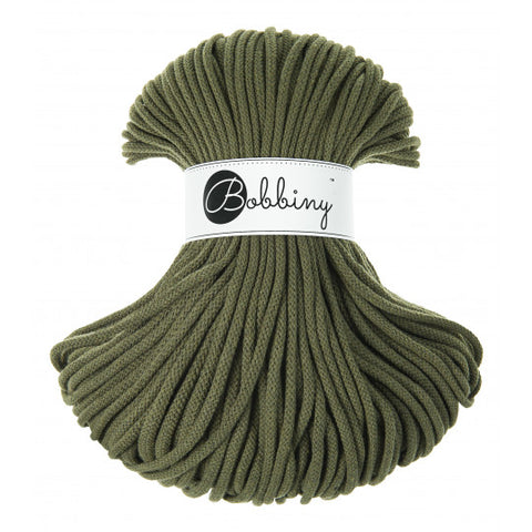 Avocado / braided cord 5MM 100M