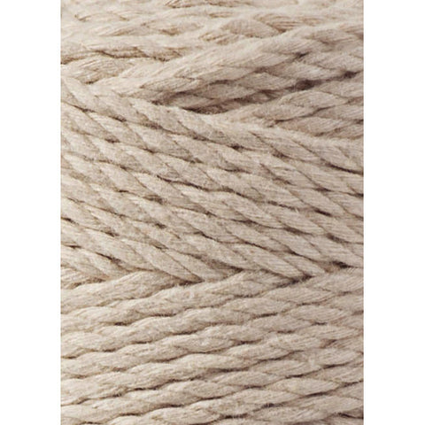 Beige / MAKRAMEE-SCHNÜRE 3PLY 3MM 100M