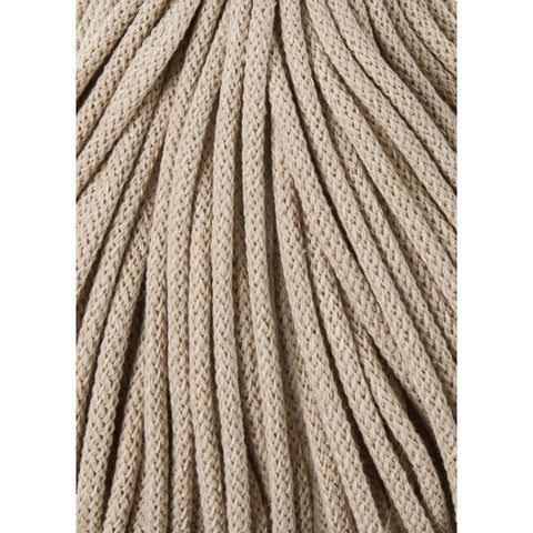 Beige / Flechtkordel 5MM 100M