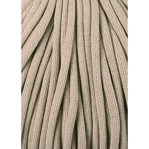 Cordon beige / tressé 9MM 100M