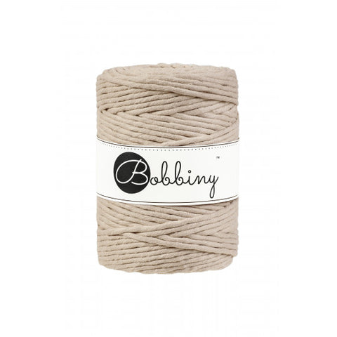 Beige / MAKRAMEE-KORDEL 5MM 100M