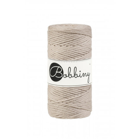 Beige / MAKRAMEE-KORDEL 3MM 100M