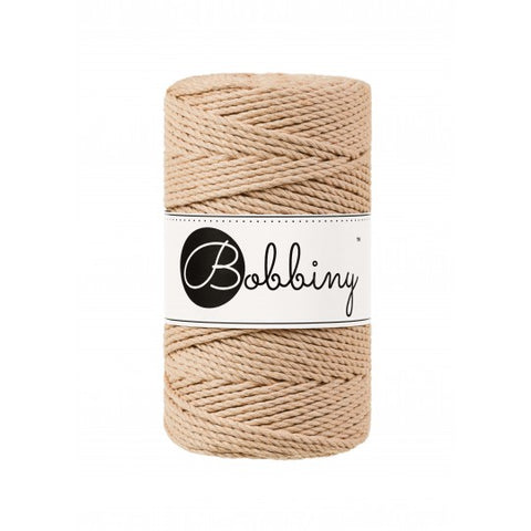 Biscuit / MAKRAMEE-SCHNÜRE 3PLY 3MM 100M