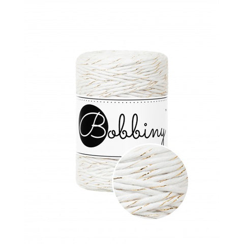 Blanc Cassé Doré / CORDON MACRAMÉ 1.5MM 100M