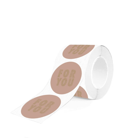 For You - Pink Stickers (3 pieces)