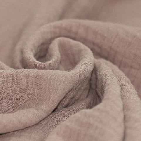 Muslin/Double Gauze “Dark Beige”