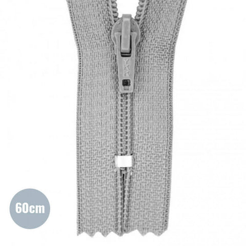 Fermeture éclair YKK 60cm « Gris »