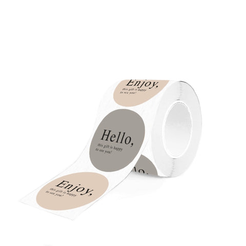 Duo - Enjoy / Hello Stickers (2 pieces)