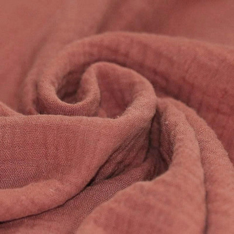 Clay Pink Muslin/Double Gauze