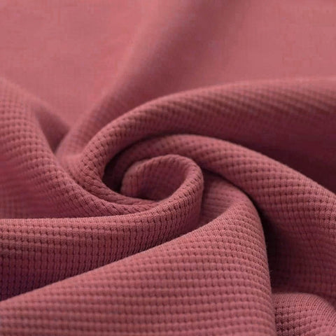 Waffle Knit Jersey „Raspberry“