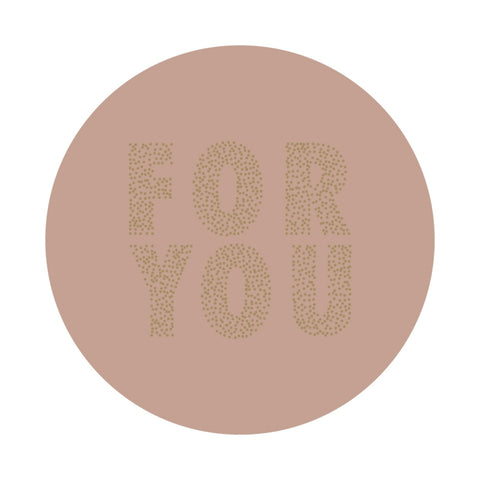 For You - Pink Stickers (3 pieces)