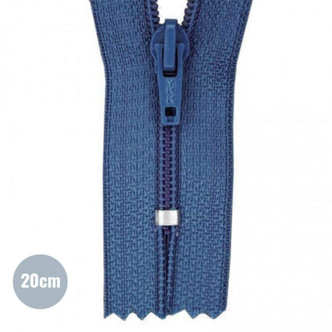Zipper YKK 20cm “Dark Jeans”