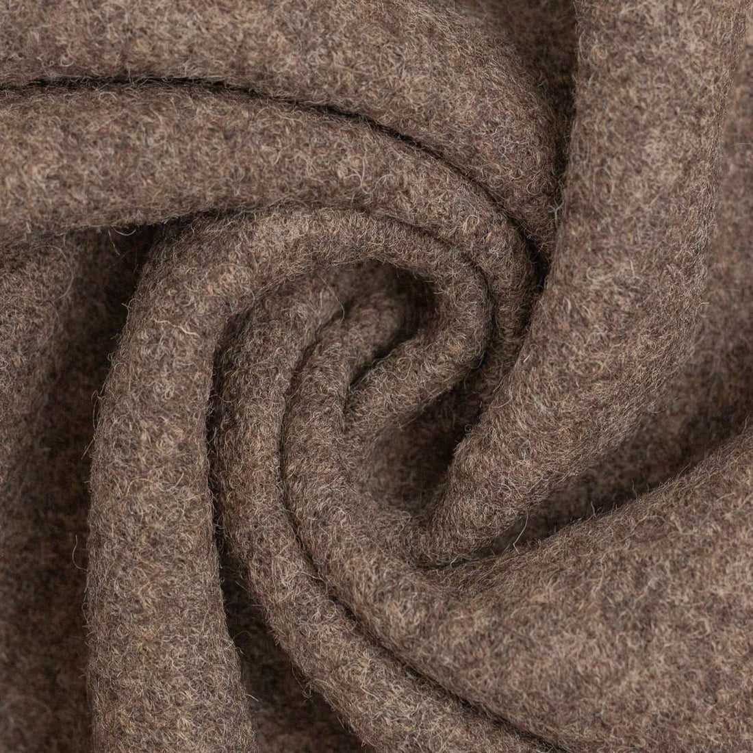 Mélange de pure laine bouillie « Beige »