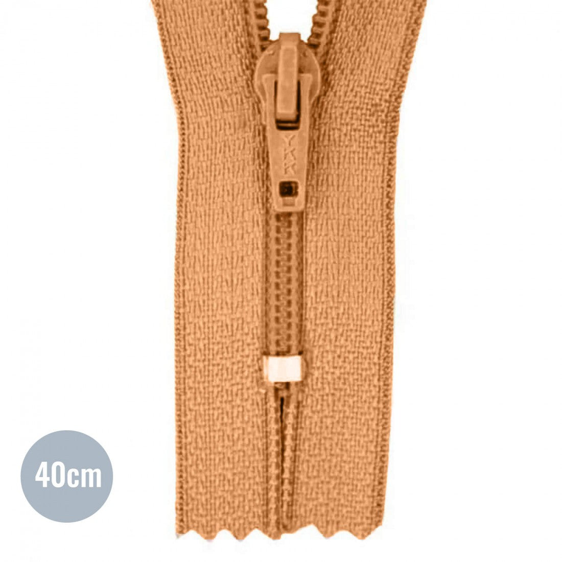 Fermeture éclair YKK 40cm « Camel »