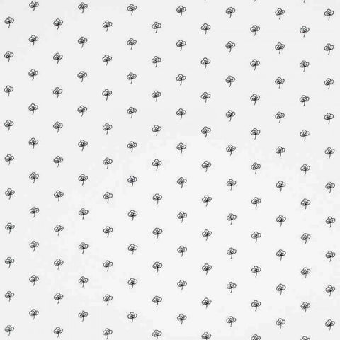 Coton lavé « Trèfle à 3 feuilles »