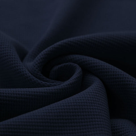 Waffle Knit Jersey “Navy”