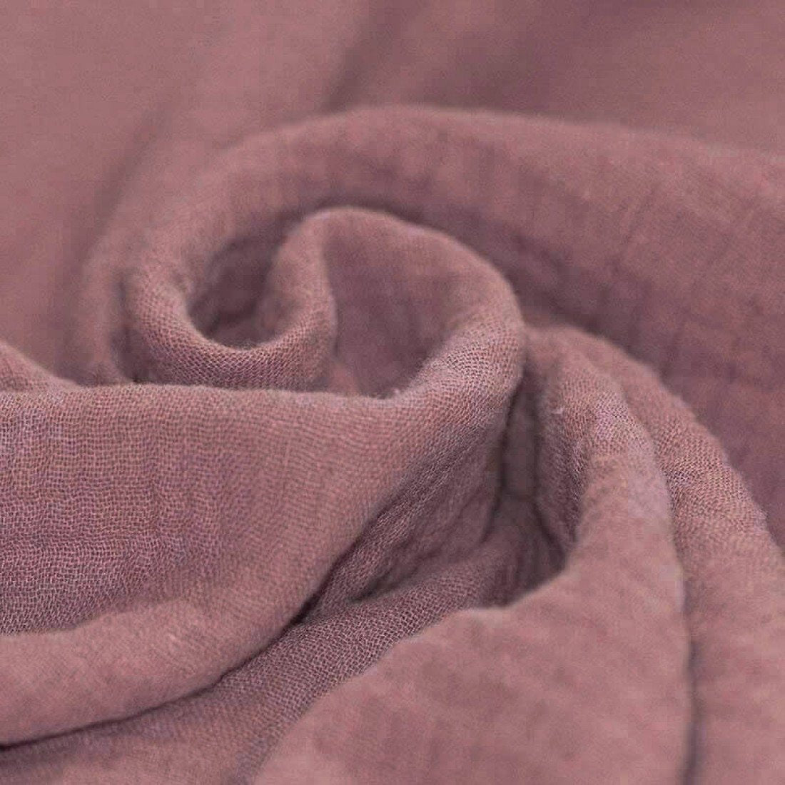 Muslin/Double Gauze “Old Mauve”
