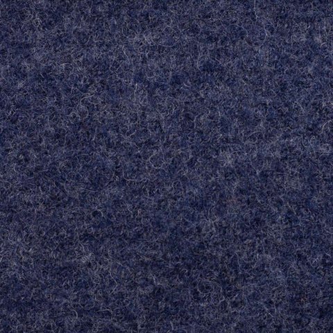 Pure boiled wool melange “dark blue”
