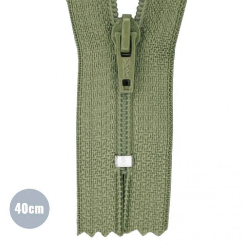 Fermeture éclair YKK 40cm « Olive »