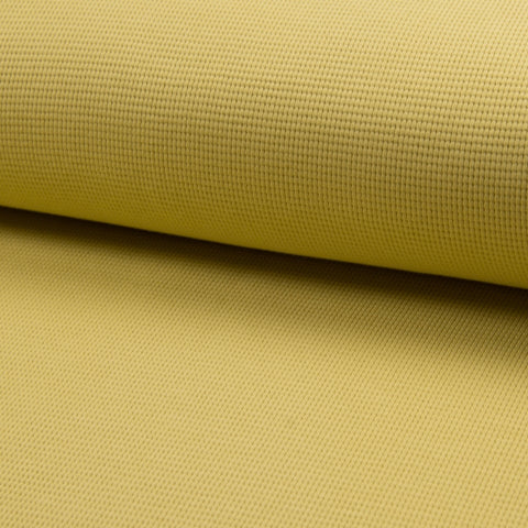 Waffle Knit Jersey “Dusty Yellow”