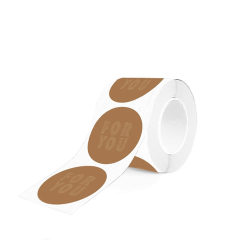 For You - Cognac Stickers (3 pieces)