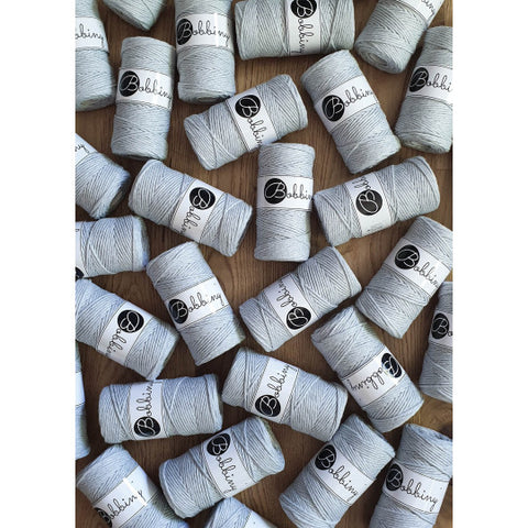 Light Gray / MACRAME CORD 3MM 100M