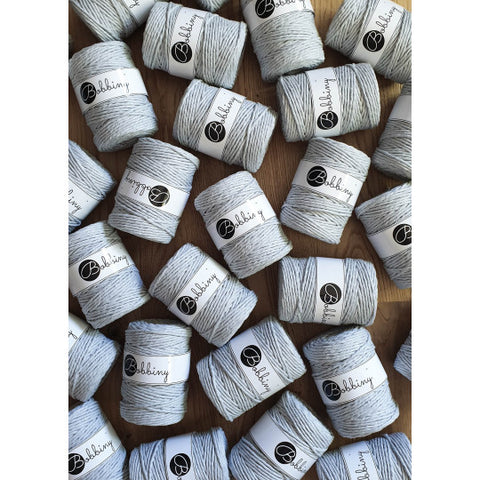 Light Gray / MACRAME CORD 5MM 100M