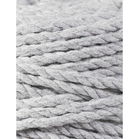 Light Grey / MAKRAMEE-SCHNÜRE 3PLY 5MM 100M