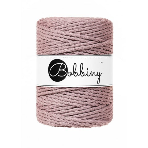 Mauve / CORDON MACRAMÉ 3PLIS 5MM 100M