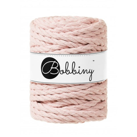 Pastel Pink / MACRAMEE CORD 3PLY 9MM 30M